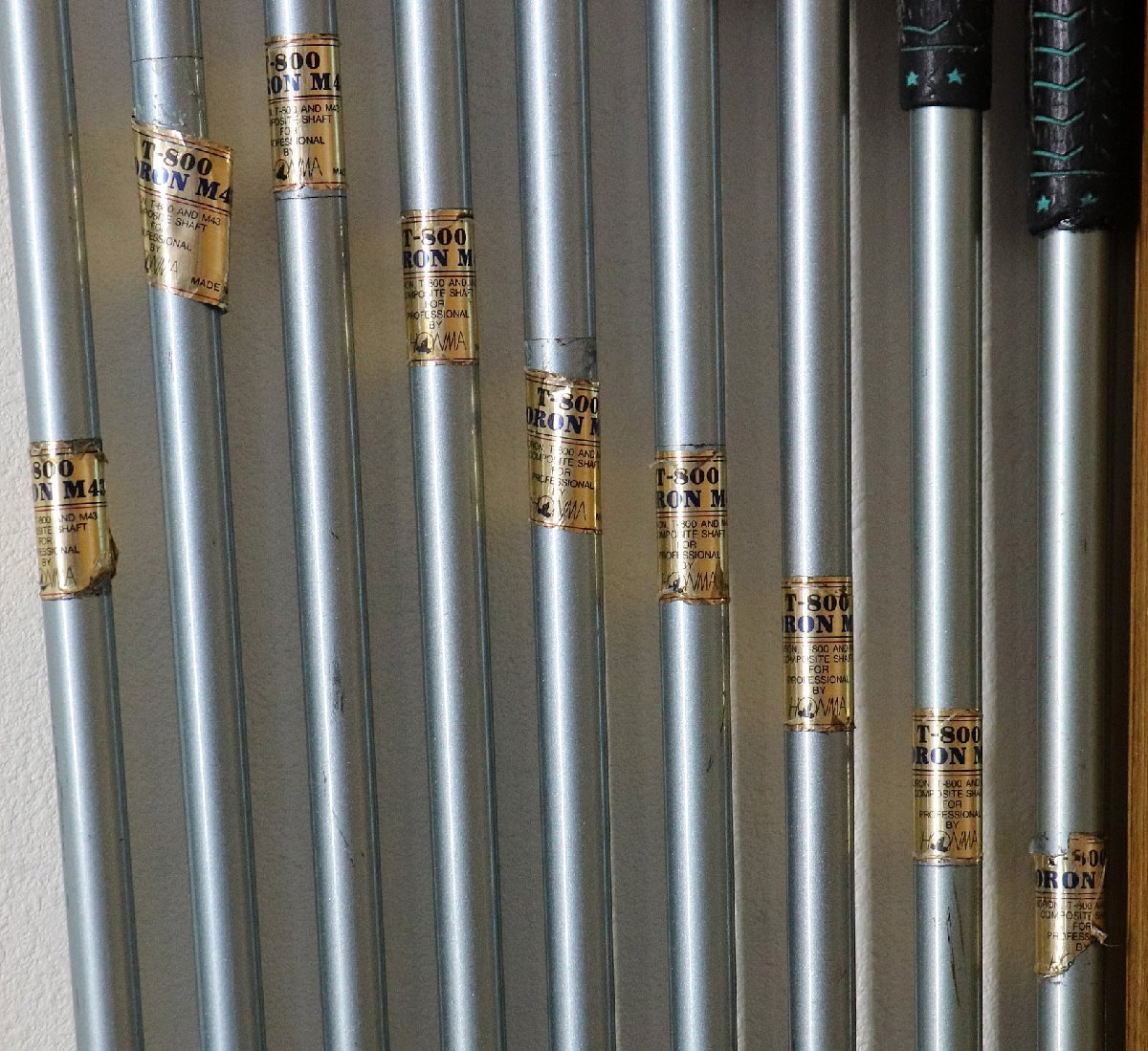 L◆中古品◆ゴルフクラブ9本セット『CL-606 アイアン 3?4?5?6?7?8?9?10?SW』HONMA/ホンマ/本間 右利き用 シャフト:T-800 BORON M43