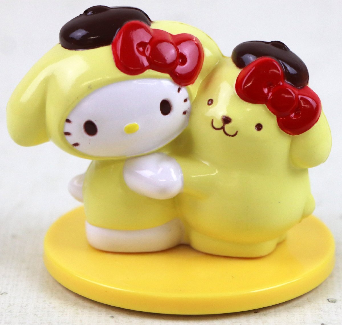 S?中古品?スタンプ 『ハローキティ＆ポムポムプリン スタッキングチェスト入りスタンプ』 Sanrio/サンリオ ケースサイズ(約)：9×9×9cm