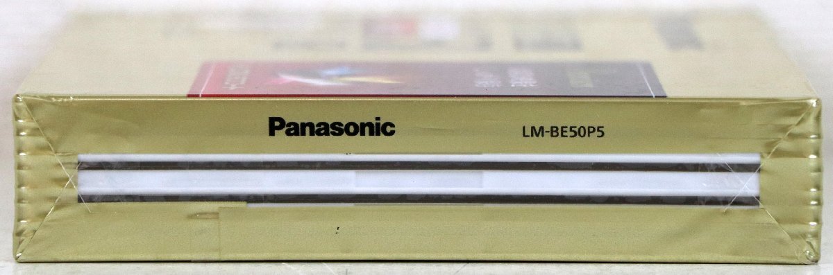 S?未使用品?録畫用Blu-ray ディスク 5枚パック 『LM-BE50P5』 Panasonic BD-RE DL 地上デジタル360分、BSデジタル260分 ※未開封