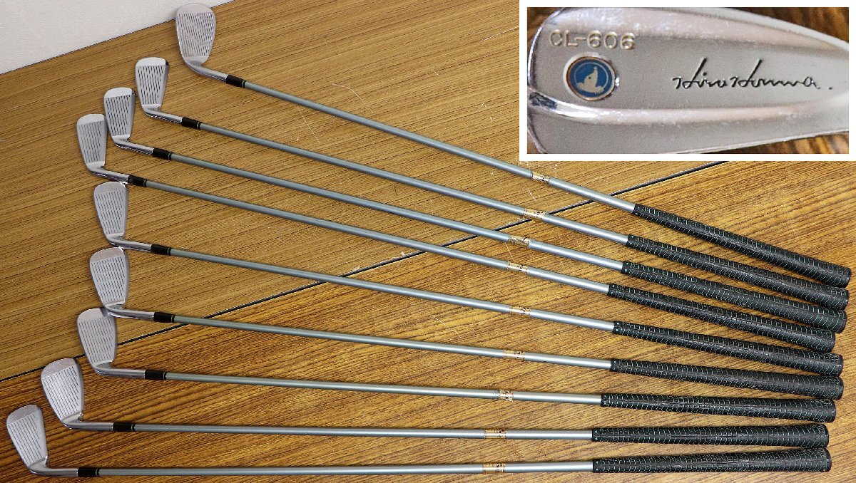 L◆中古品◆ゴルフクラブ9本セット『CL-606 アイアン 3?4?5?6?7?8?9?10?SW』HONMA/ホンマ/本間 右利き用 シャフト:T-800 BORON M43