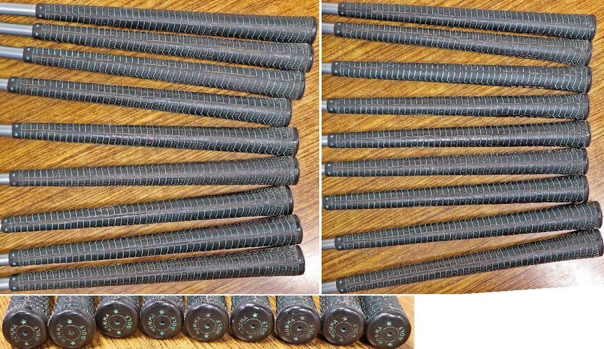 L◆中古品◆ゴルフクラブ9本セット『CL-606 アイアン 3?4?5?6?7?8?9?10?SW』HONMA/ホンマ/本間 右利き用 シャフト:T-800 BORON M43