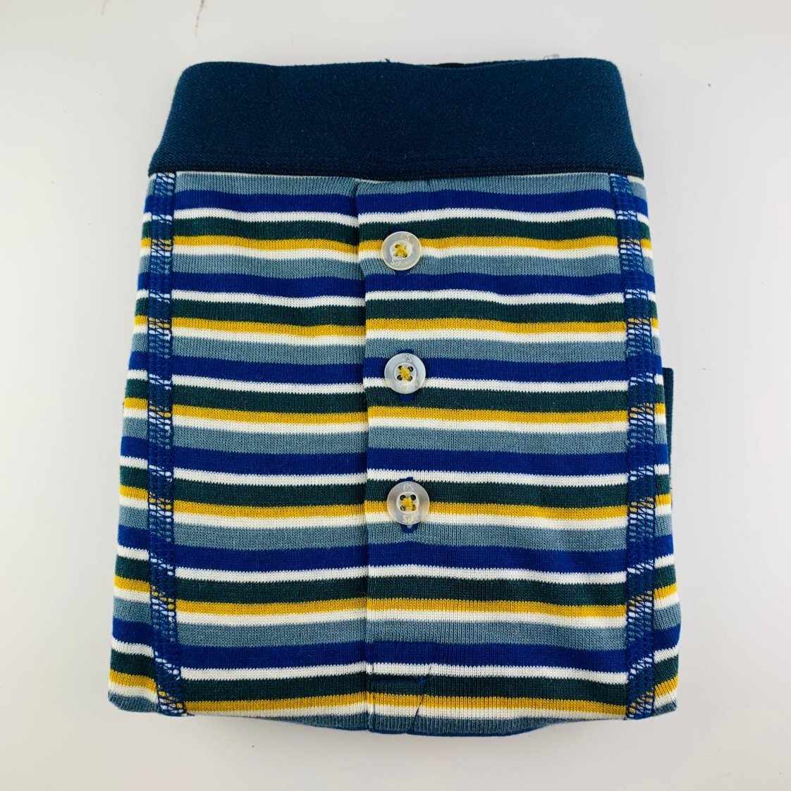 【77】1円～ 未使用品 長期保管品 ポールスミス Paul Smith ブランド サックス 下著 人気 ストライプ柄 トランクス Lサイズ ウエスト84～94