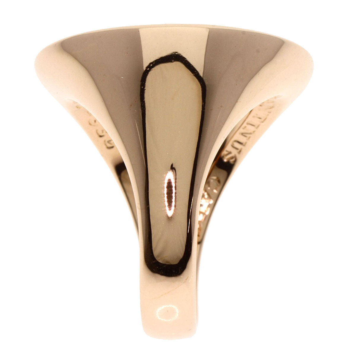 BVLGARI BVLGARY mote- кошка Yinling g* кольцо K18 розовое золото женский б/у 