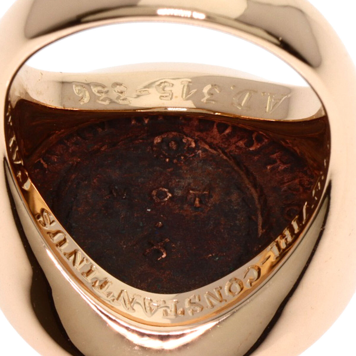 BVLGARI BVLGARY mote- кошка Yinling g* кольцо K18 розовое золото женский б/у 