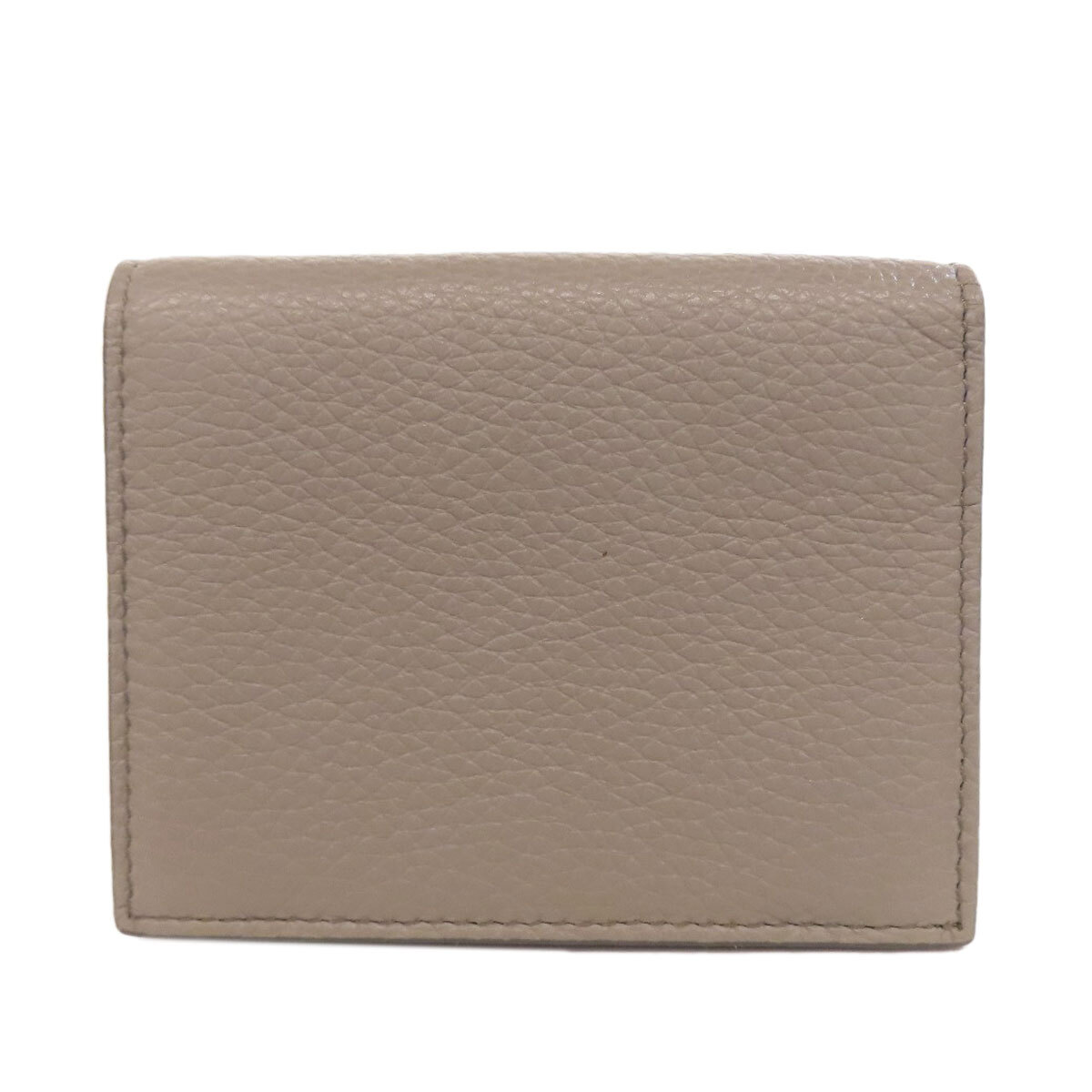 PRADA Prada Logo двойной бумажник ( кошелек для мелочи . есть ) кожа женский б/у 