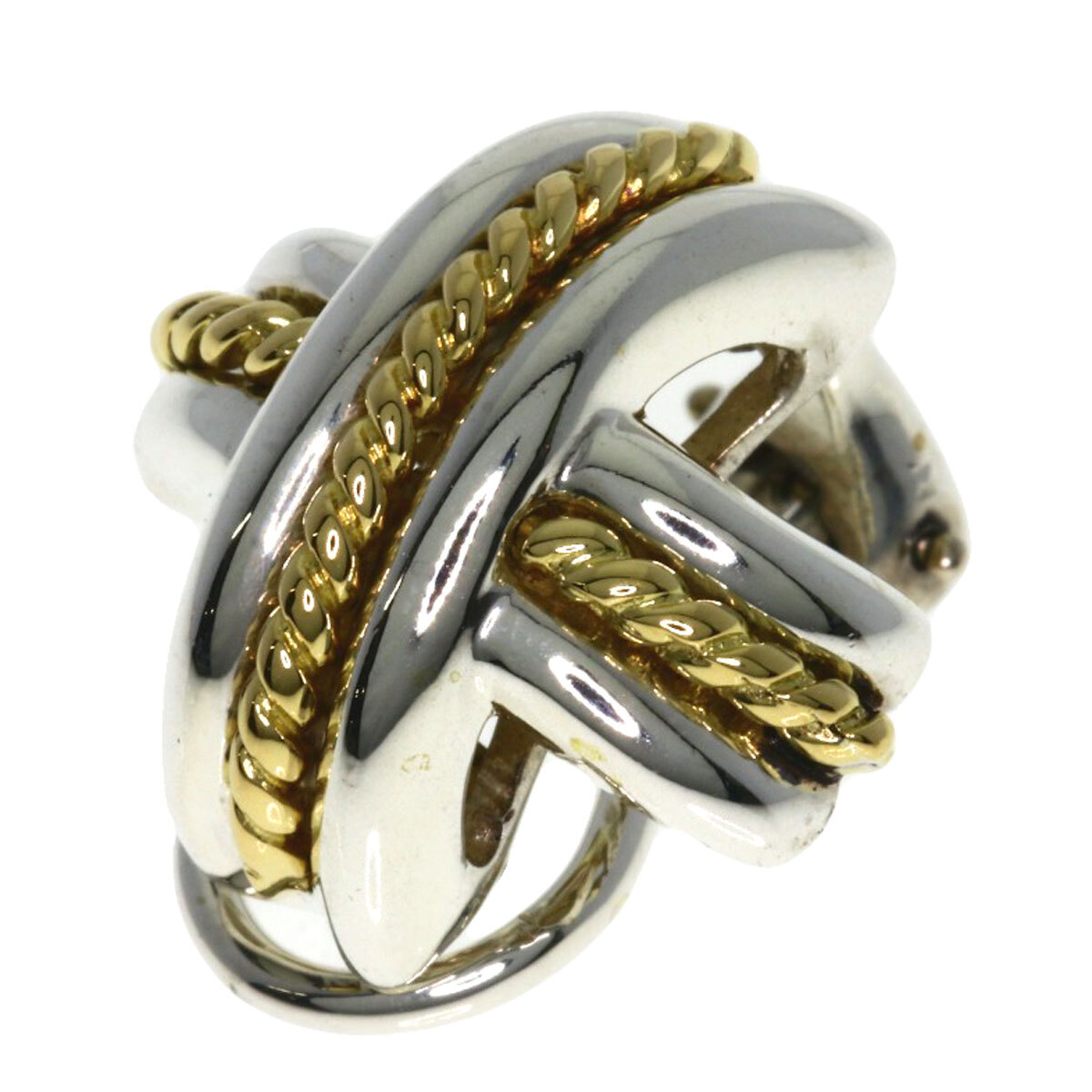 TIFFANY&Co. ティファニー シグネチャー イヤリング シルバー レディース 中古_画像5