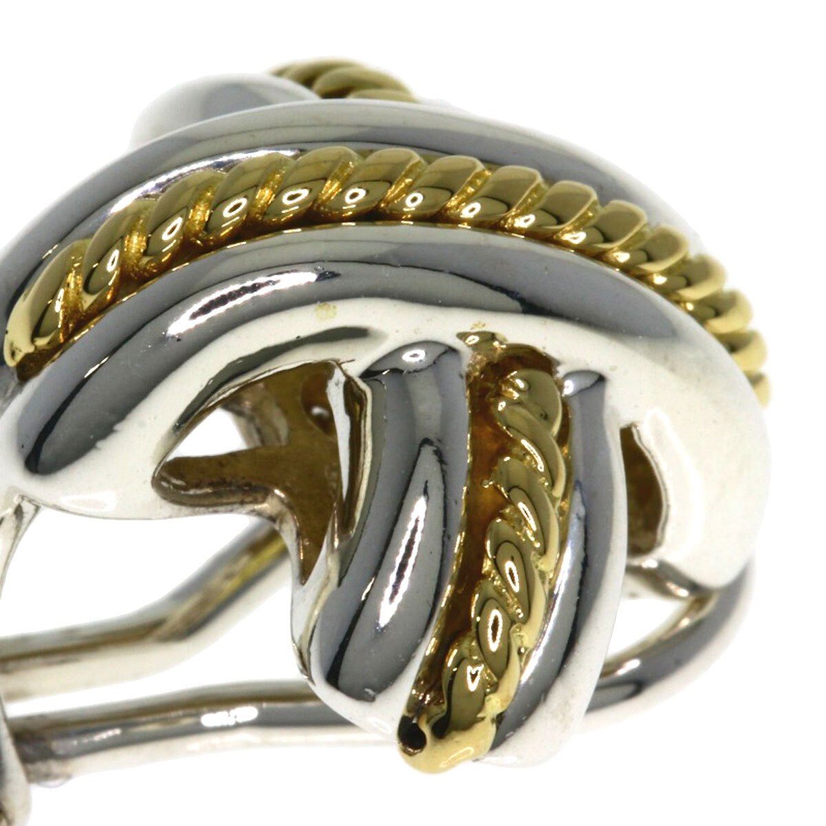 TIFFANY&Co. ティファニー シグネチャー イヤリング シルバー レディース 中古_画像6