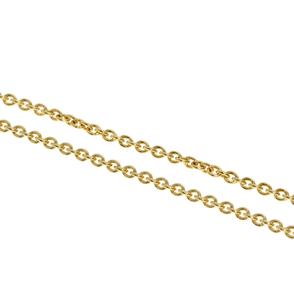 BVLGARI ブルガリ チェーン 40cm ネックレス K18イエローゴールド レディース 中古_画像2