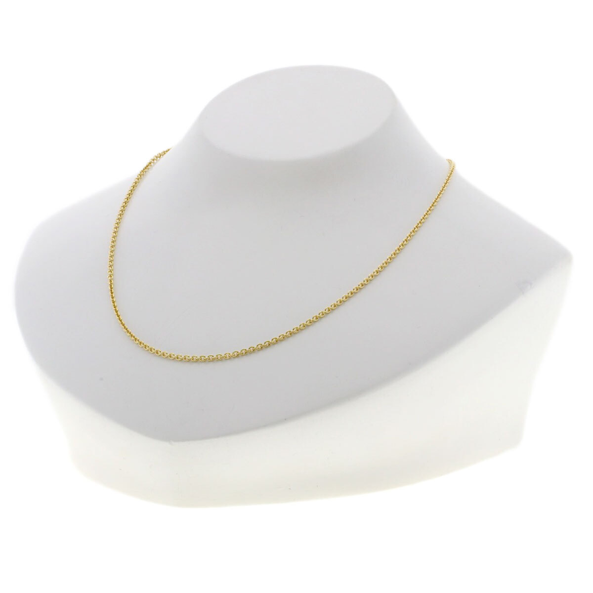 BVLGARI ブルガリ チェーン 40cm ネックレス K18イエローゴールド レディース 中古_画像5