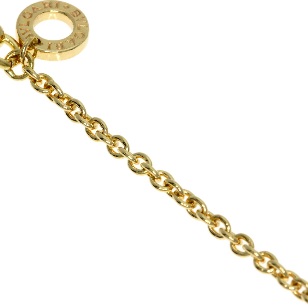 BVLGARI ブルガリ チェーン 40cm ネックレス K18イエローゴールド レディース 中古_画像6