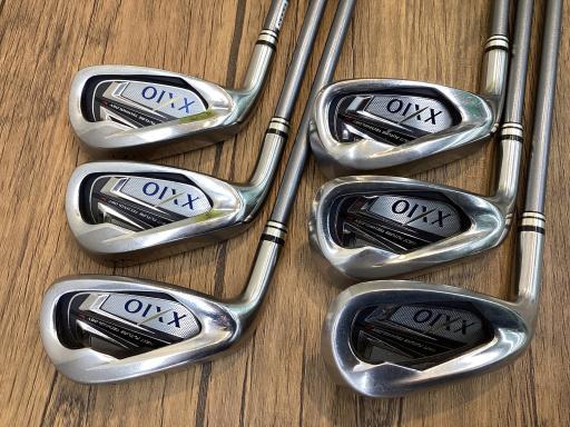 Dunlop XXIO 7 XXIO7 железный комплект XXIO(2012) 6S зеркальный ti Flex R б/у C разряд   Dunlop XXIO 7 XXIO7 железный комплект XXIO(2012) 6S зеркальный ti Flex R б/у C разряд