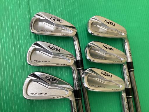 ホンマゴルフ ツアーワールド ホンマ HONMA アイアンセット TOUR WORLD TW727V FORGED 6S フレックスS 中古 Cランク