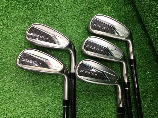 テーラーメイド ステルス アイアンセット HD(2023) STEALTH HD(2023) 5S フレックスS 中古 Cランク_画像2