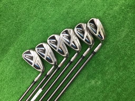 テーラーメイド シム アイアンセット MAX SIM MAX 7S フレックスR 中古 Cランク
