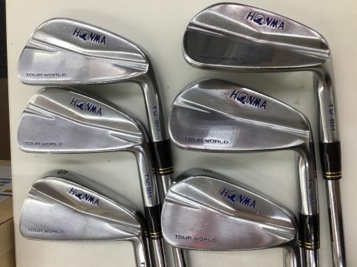 ホンマゴルフ ツアーワールド ホンマ HONMA アイアンセット TOUR WORLD TW-BM 6S フレックスS 中古 Cランク