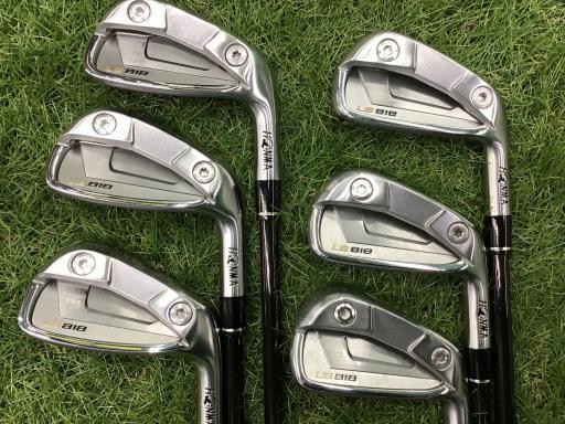 ホンマゴルフ ホンマ アイアンセット 818 ポケットキャビティ LB-818 ポケットキャビティ 6S フレックスS 中古 Cランク
