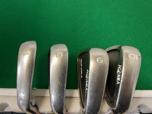 ホンマゴルフ ツアーワールド ホンマ HONMA アイアンセット TOUR WORLD TW717V FORGED 6S フレックスS 中古 Cランク