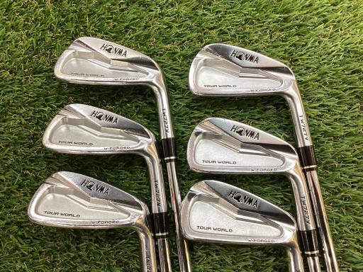 ホンマゴルフ ツアーワールド ホンマ HONMA アイアンセット TOUR WORLD TW727V FORGED 6S フレックスS 中古 Cランク