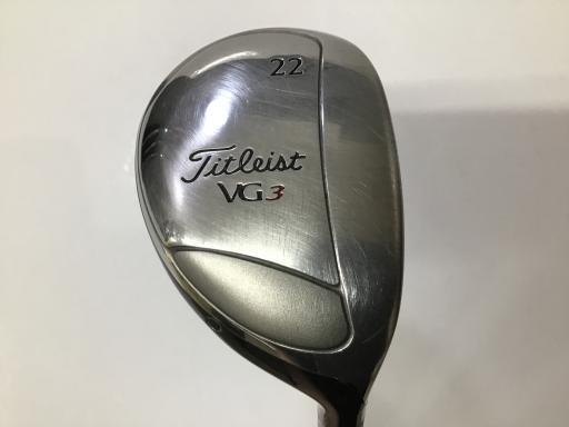 タイトリスト Titleist ユーティリティ VG3 Titleist VG3 19° フレックスS 中古 Cランク_画像1
