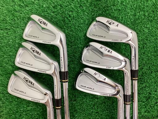 ホンマゴルフ ツアーワールド ホンマ HONMA アイアンセット TOUR WORLD TW717V FORGED 6S フレックスS 中古 Dランク