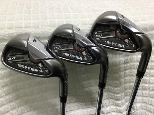 テーラーメイド バーナー アイアンセット BURNER 2.0 6S フレックスS 中古 Cランク