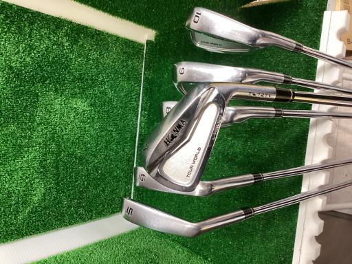 ホンマゴルフ ツアーワールド ホンマ HONMA アイアンセット TOUR WORLD TW727V FORGED 6S フレックスS 中古 Cランク