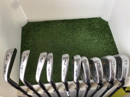 ホンマゴルフ ホンマ アイアンセット 606 (24K GP) LB-606 24K GP 10S フレックスその他 中古 Cランク