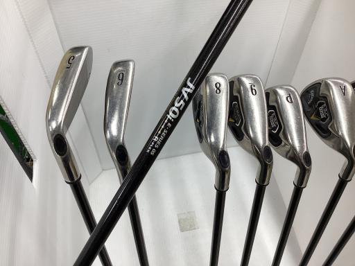 キャロウェイ Callaway フュージョン アイアンセット E?R?C FUSION 8S フレックスR 中古 Cランク