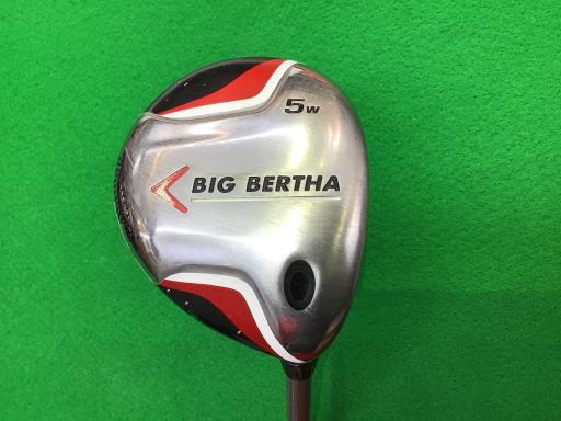 キャロウェイ ビッグバーサ フェアウェイウッド BIG BERTHA(2007) 5W レディース フレックスL 中古 Dランク_画像1
