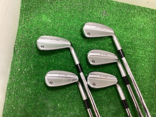 テーラーメイド Taylormade TM アイアンセット P?770(2024) Taylor Made P?770(2024) 5S フレックスS 中古 Bランク