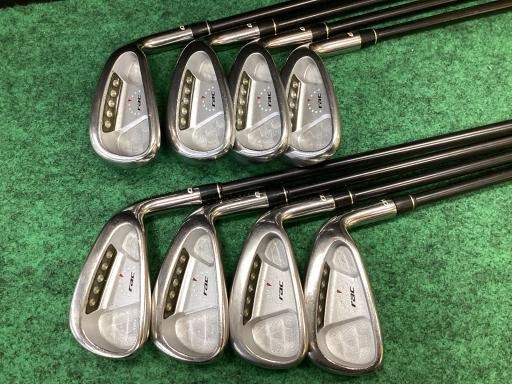 テーラーメイド ラック アイアンセット RAC OS 8S USA フレックスR 中古 Cランク