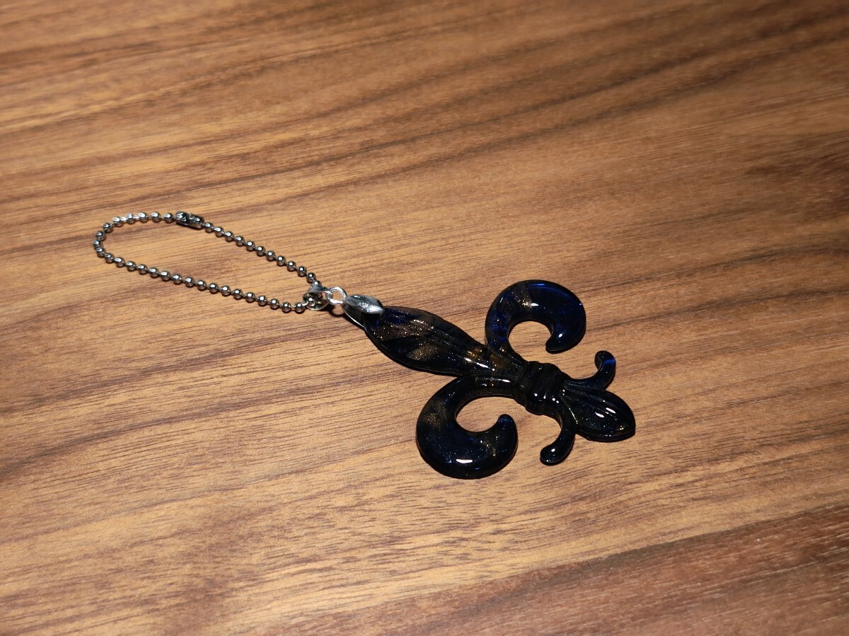 カプリス 青 キーホルダー CHEVY CAPRICE LOWRIDER DAYTON HOT ROD シボレー ローライダー ホットロッド ハイドロ デイトン エンブレム _画像4