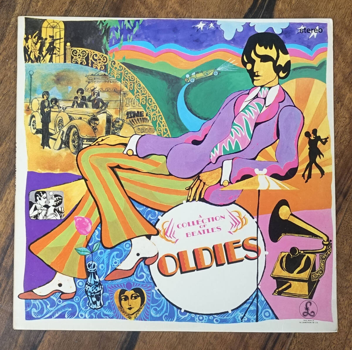 極上! UK Original 最初回 PARLOPHONE PCS 7016 A Collection of Beatles Oldies / The Beatles MAT: 1G/1G+1G