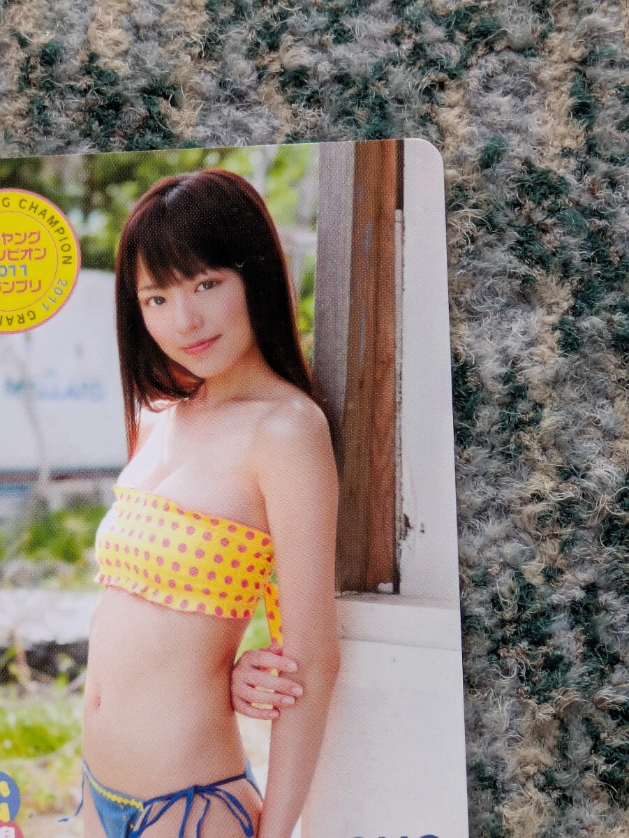 松嶋ののか　Nonoka Matsushima　ミスヤングチャンピオン２０１１グランプリ　ＱＵＯカード　クオカード?。担埃啊　舅土蠠o(wú)料】