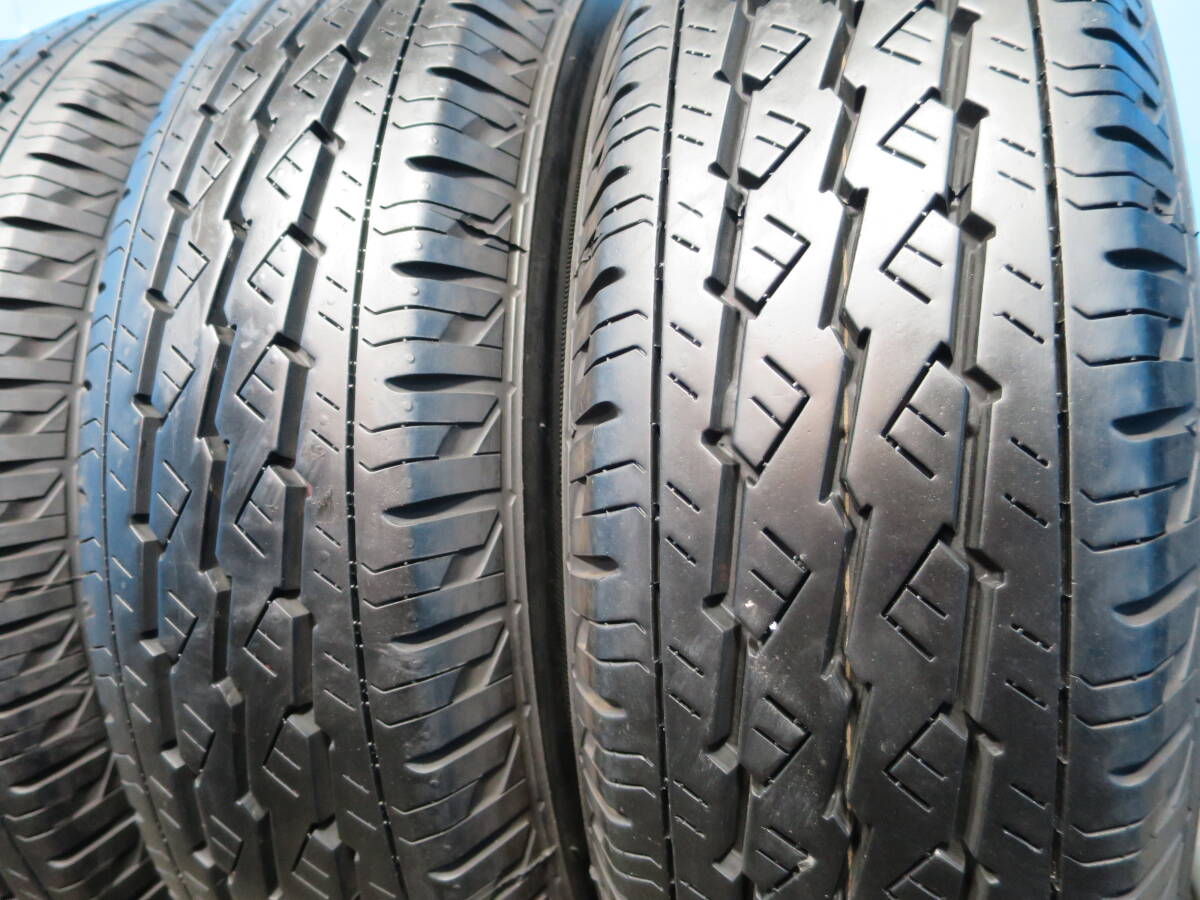 ◆ 2023年バリ山 ◆ 165R13 LT 6P.R ◆ BRIDGESTONE　V600 ◆ 4本　ノーマルタイヤ ◆J-2527._画像5