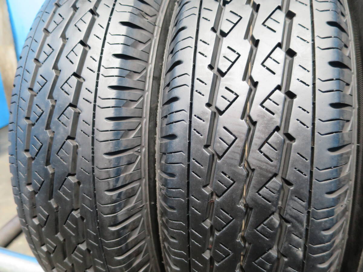 ◆ 2023年バリ山 ◆ 165R13 LT 6P.R ◆ BRIDGESTONE　V600 ◆ 4本　ノーマルタイヤ ◆J-2527._画像4