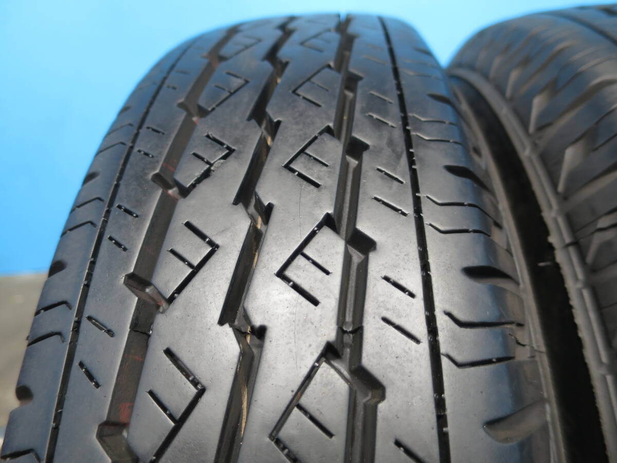 ◆ 2023年バリ山 ◆ 165R13 LT 6P.R ◆ BRIDGESTONE　V600 ◆ 4本　ノーマルタイヤ ◆J-2527._画像8