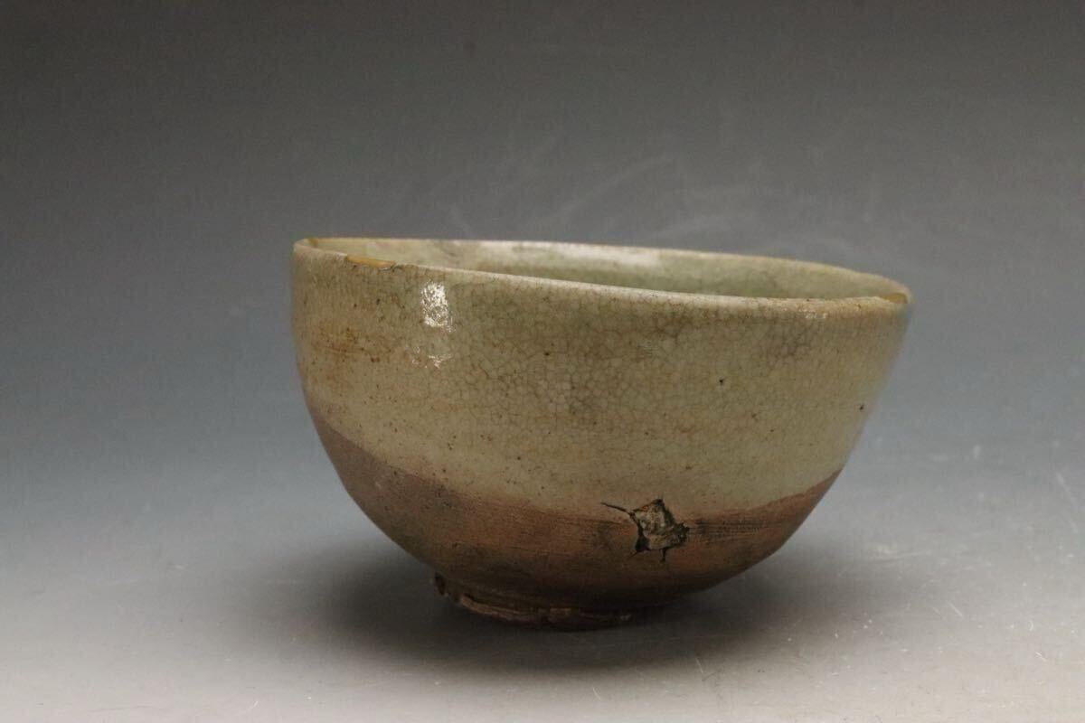 桃山?江戸時(shí)代初期 古唐津 無(wú)地唐津小服茶碗 野點(diǎn)セット