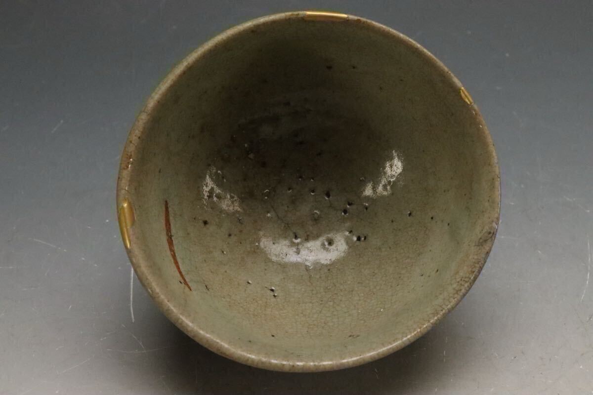 桃山?江戸時(shí)代初期 古唐津 無(wú)地唐津小服茶碗 野點(diǎn)セット