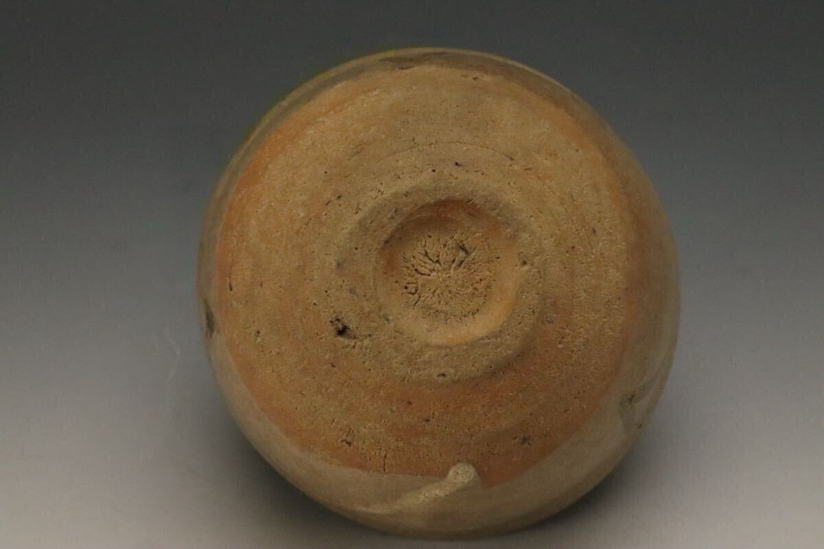 數(shù)寄者の茶陶コレクション 桃山時代 伝世 古唐津 絵唐津小服茶碗 黒田陶々庵識箱