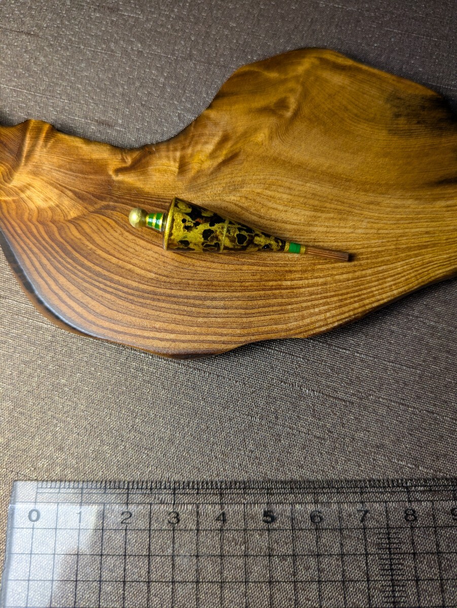 たなご浮子・純金箔研出・竹聖作・真贋保証・竹足希少品//第3弾