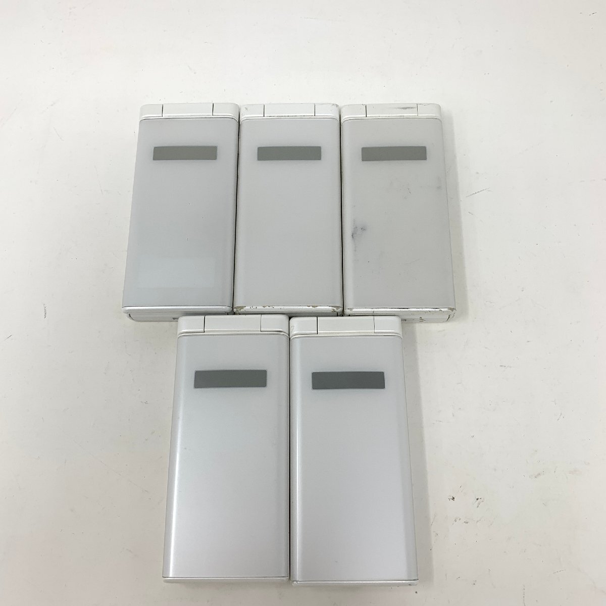 ◆動作品/5台セット◆京セラ/DIGNO ケータイ2 NP701KC/8G/ホワイト/62732_画像2