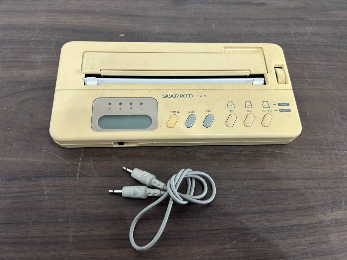 5939 SILVER REED シルバー精工 電子ニットレーダー 編み機(jī) KR-11 大坂府摂津市東別府 手渡し可