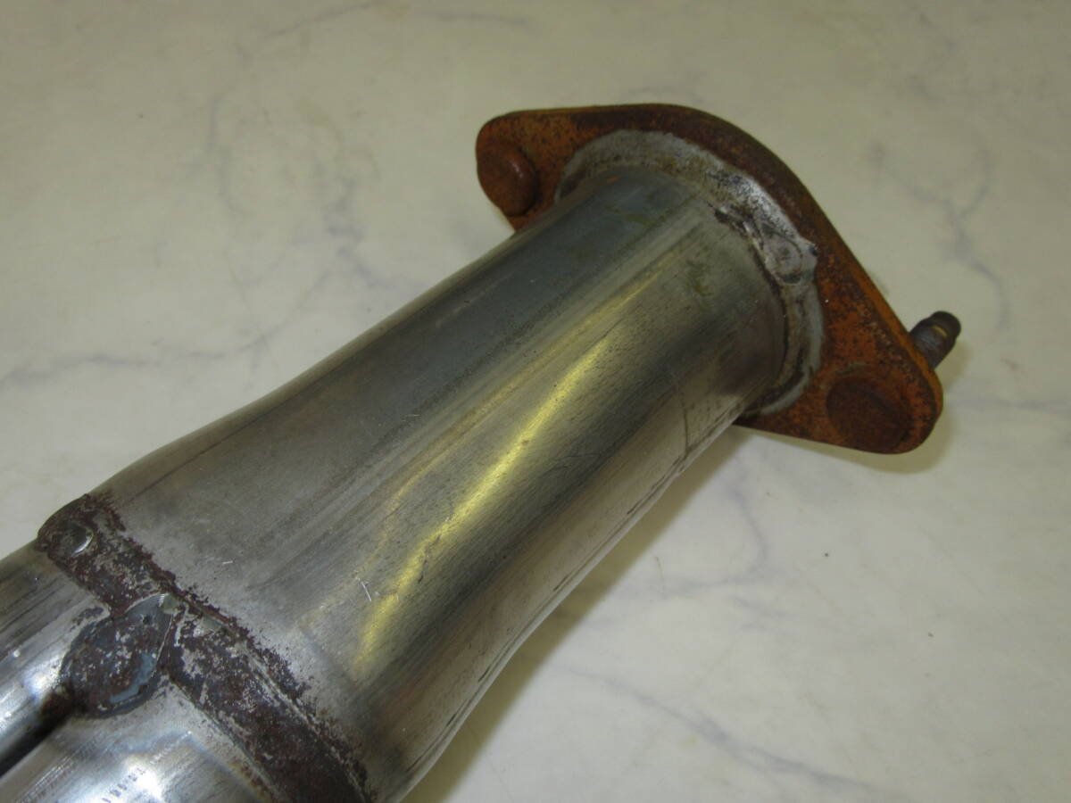 RZ34 フェアレディZ 純正マフラー(フロントパイプ+中間パイプ+リアピースセット)中古品その1 VR30DDTT このまま使用可!直接引き取り可!_画像3