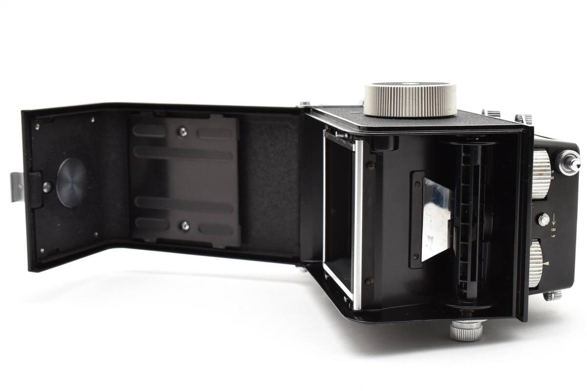 希少＊リコー Ricoh Auto 66 Seikosha-L Riken 8cm F3.5 二眼カメラ ケース付_画像10