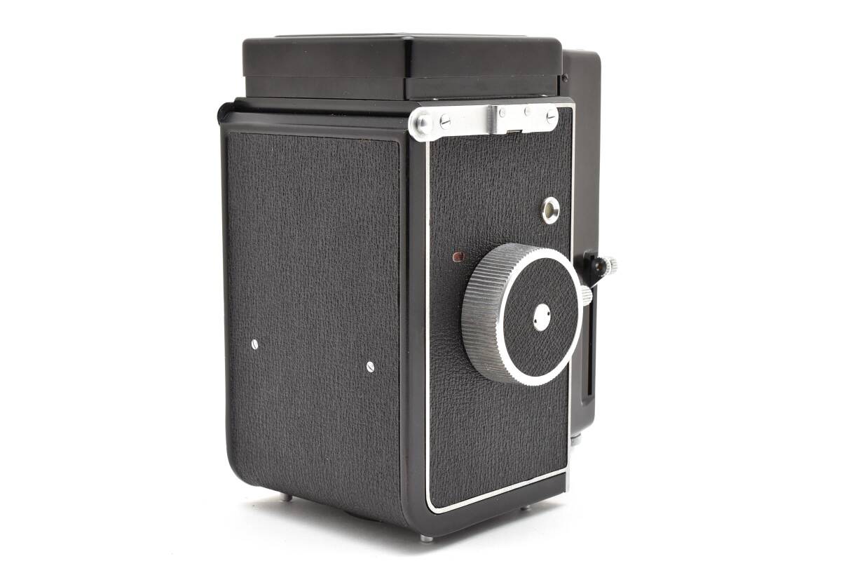 希少＊リコー Ricoh Auto 66 Seikosha-L Riken 8cm F3.5 二眼カメラ ケース付_画像4