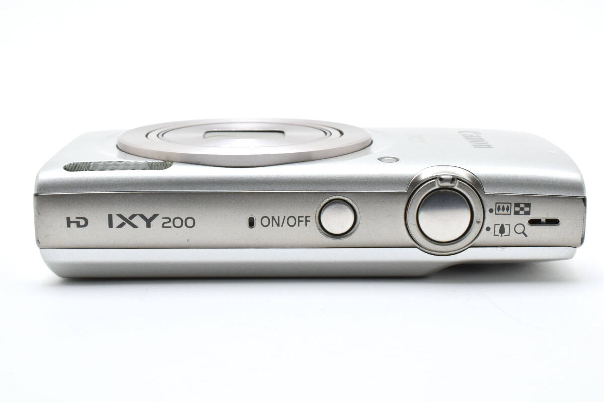1円～＊キャノン Canon IXY 200 シルバー コンパクトデジタルカメラ イクシー