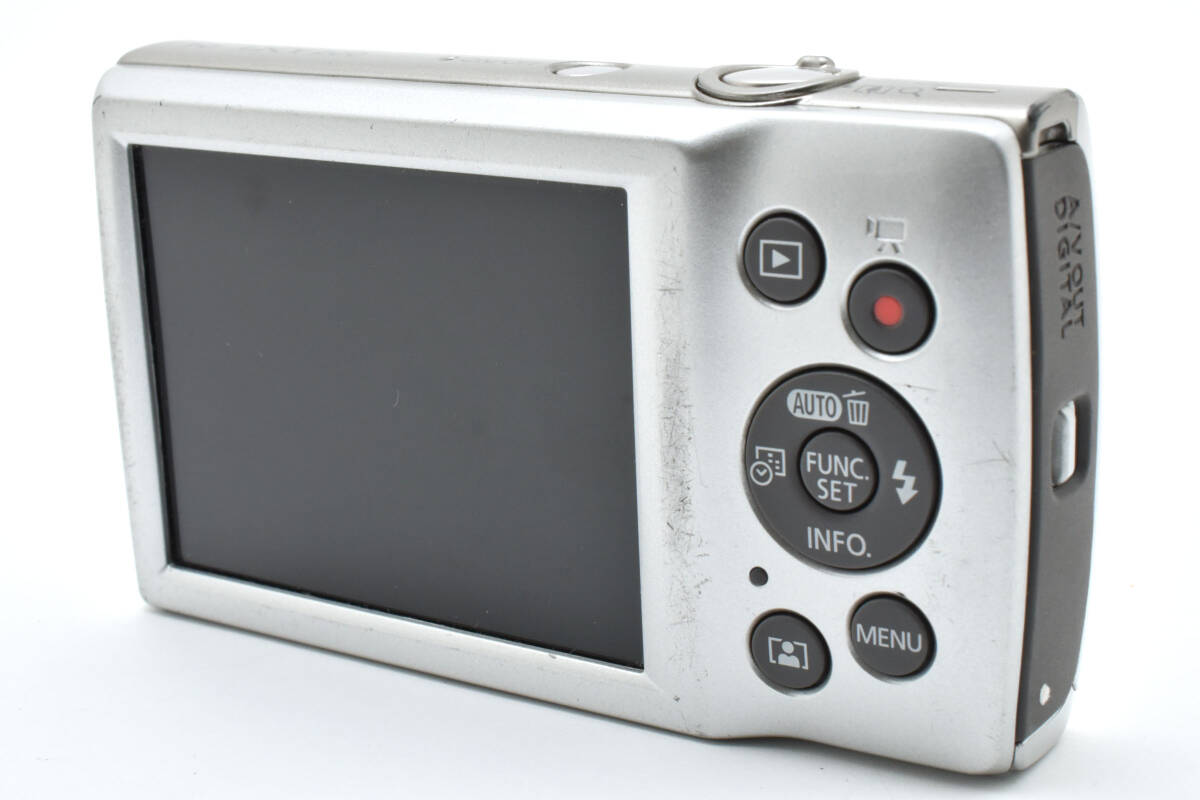 1円～＊キャノン Canon IXY 200 シルバー コンパクトデジタルカメラ イクシー
