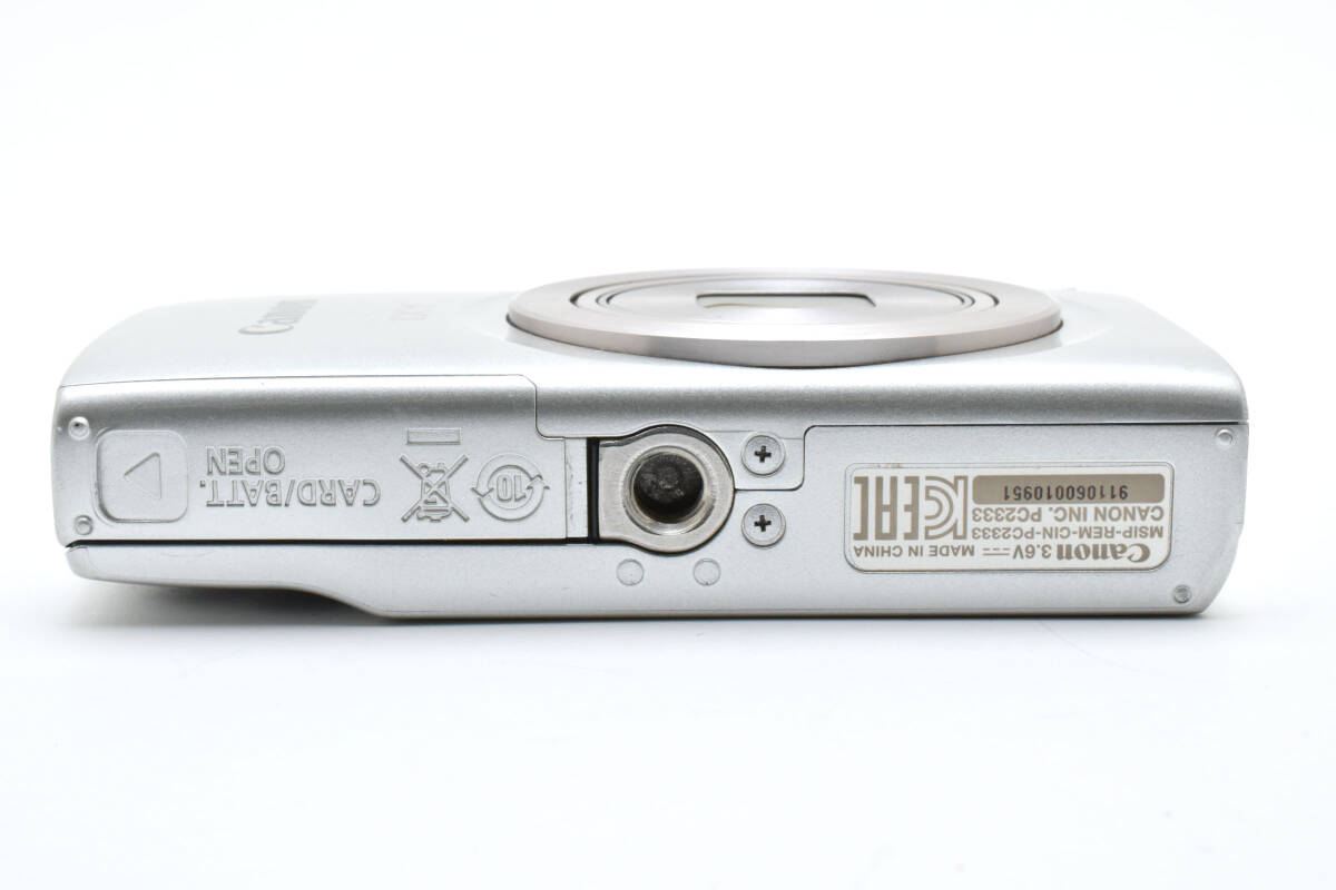1円～＊キャノン Canon IXY 200 シルバー コンパクトデジタルカメラ イクシー