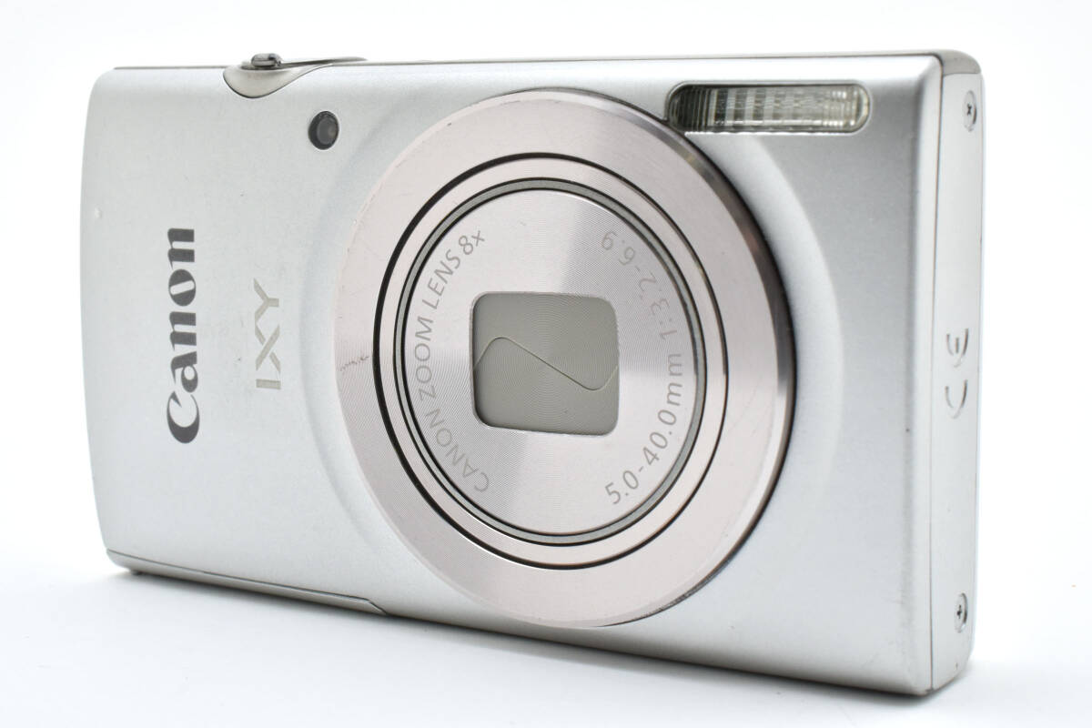 1円～＊キャノン Canon IXY 200 シルバー コンパクトデジタルカメラ イクシー